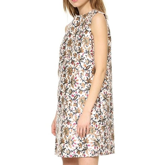 Tory Burch Esmeralda Silk Floral Dress, sz: 2 - Picture 2 of 8